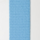 Blue Cotton Webbing Strap - By the Yard