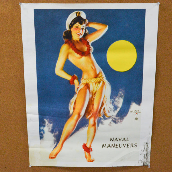 Naval Maneuvers Poster - 18" x 24"