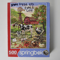 Springbok Farmyard 500 Piece Puzzle