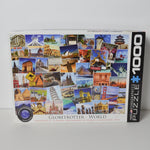 Globetrotter World 1000 Piece Puzzle