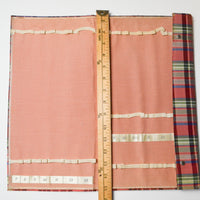 Plaid Trifold Knitting Needle Case - Elastic Needs Replacing