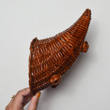 Cornucopia Wicker Basket - 9" Long