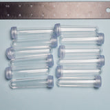 Small Plastic Tubes - Set of 12