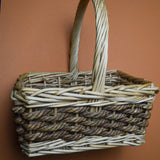 Light Brown Basket with Handle