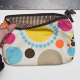 Dotted Zipper Pouch