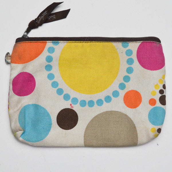 Dotted Zipper Pouch