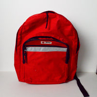 Red 'American Red Cross' Backpack