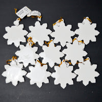 Snowflake Ornaments - Set of 11