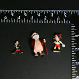 Disney + Bearded Man Figurines - Set of 3