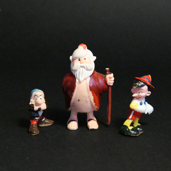 Disney + Bearded Man Figurines - Set of 3