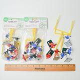 Football Team Cake Decorations - 3 Packs