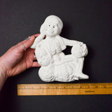 Plaster Paintable Figurines - Set of 3 Default Title