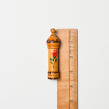 Vintage Bulgarian Painted Wood Perfume Holder Default Title