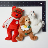 Stuffed Bears - Set of 3