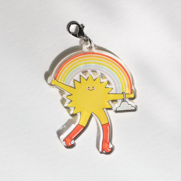 Walking On Sunshine Charm