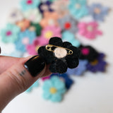 Scrap Felt Flower Pin