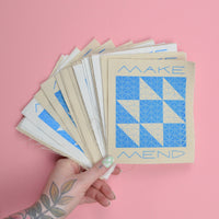 Make Mend Screenprint Patch