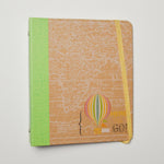 Map Print Mini 3-Ring Binder