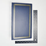 Blue + Gold Photo Binder