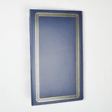 Blue + Gold Photo Binder