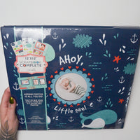 Ahoy Little One Scrapbook - 12" x 12"