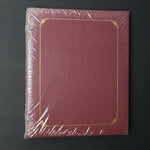 Burgundy Sealed Scrapbook