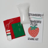 Strawberry Plush Sewing Kit