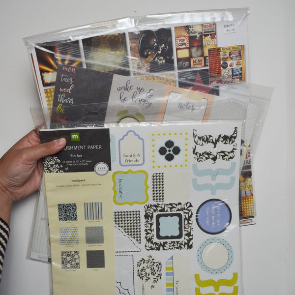 Assorted Scrapbooking Notion Bundle