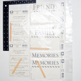 Memories + Friends Rub-On Bundle