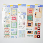 Scrapbook Slogan Sticker Bundle