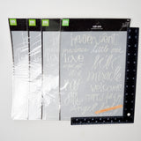 Baby Theme White Rub-On Bundle