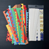 Colorful Paper Cut Out Border Bundle