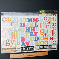 Alphabet Sticker Bundle