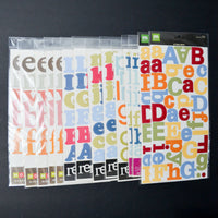 Alphabet Sticker Bundle