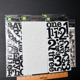 Alphanumeric Sticker Bundle