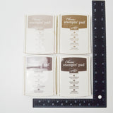 Brown Stampin' Up! Ink Pads - Set of 4