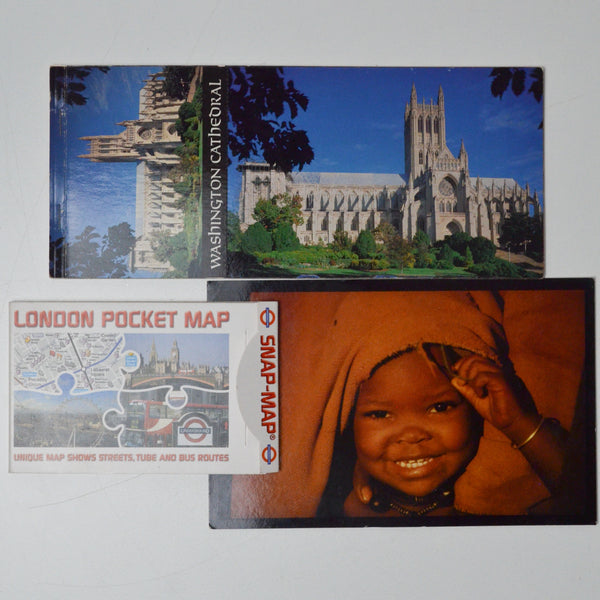 Photo Postcard + Map Bundle