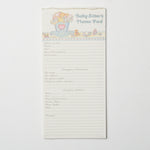 Babysitter's Memo Pad