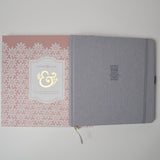 Archer & Olive Gray Square Lined Journal in Gift Box