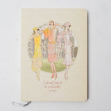 "I Should Hate to Be Predictable" Downton Abbey Lined Journal