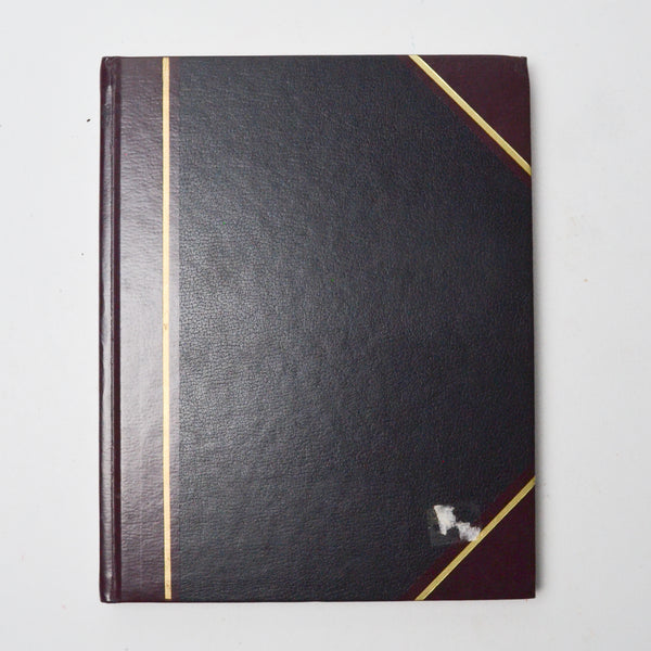 Black National Brand Account Book Lined Record Book