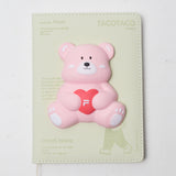 3D Bear Desirable Places Travel Notebook