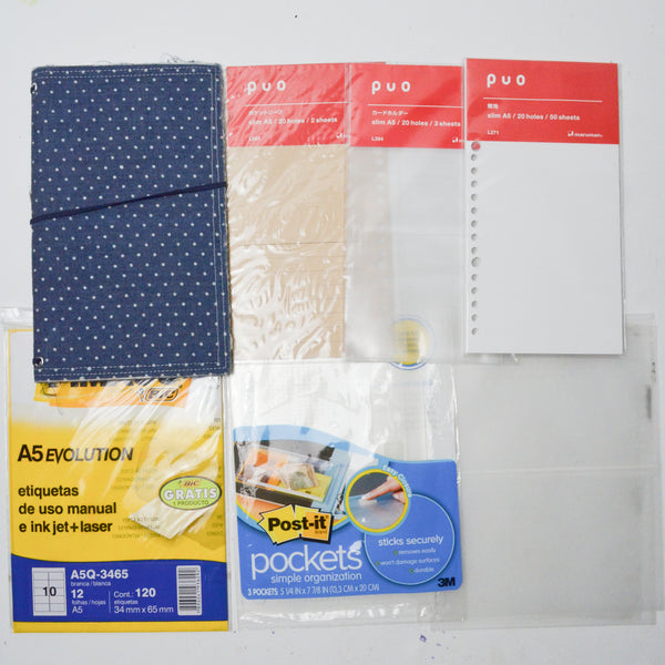 A5 + A5 Slim Notebook Inserts