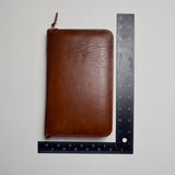 Brown Zip Binder Journal Cover