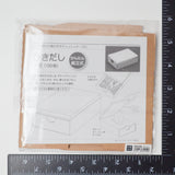 Memo Pad Drawer + Mini Tissue Box Cardboard Desk Accessory