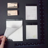 Tutty Without Haste, But Without Rest Notepad + Stamp Bundle