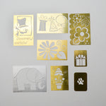 Assorted Brass Stencils - Set of 8 Default Title