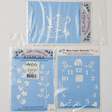 American Traditional Stencils - Set of 3