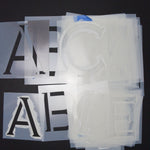 Large Letter Stencil Bundle