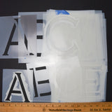 Large Letter Stencil Bundle